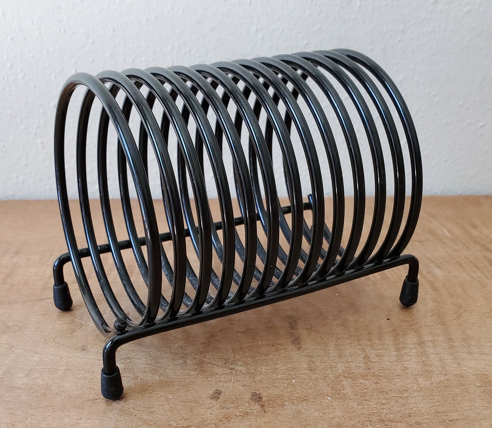 Vintage Spiral Metal Letter Holder Note Bill Holder Etsy