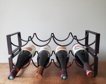 Metal Wine Rack: Countertop Stacking Wine Storage Canada