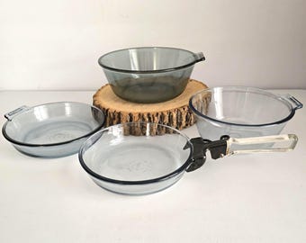 Vintage Pyrex Flameware Saucepan #6213 - Etsy