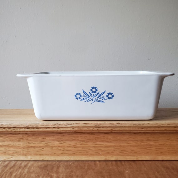 vintage Corning Ware Cornflower Blue loaf/ bread pan