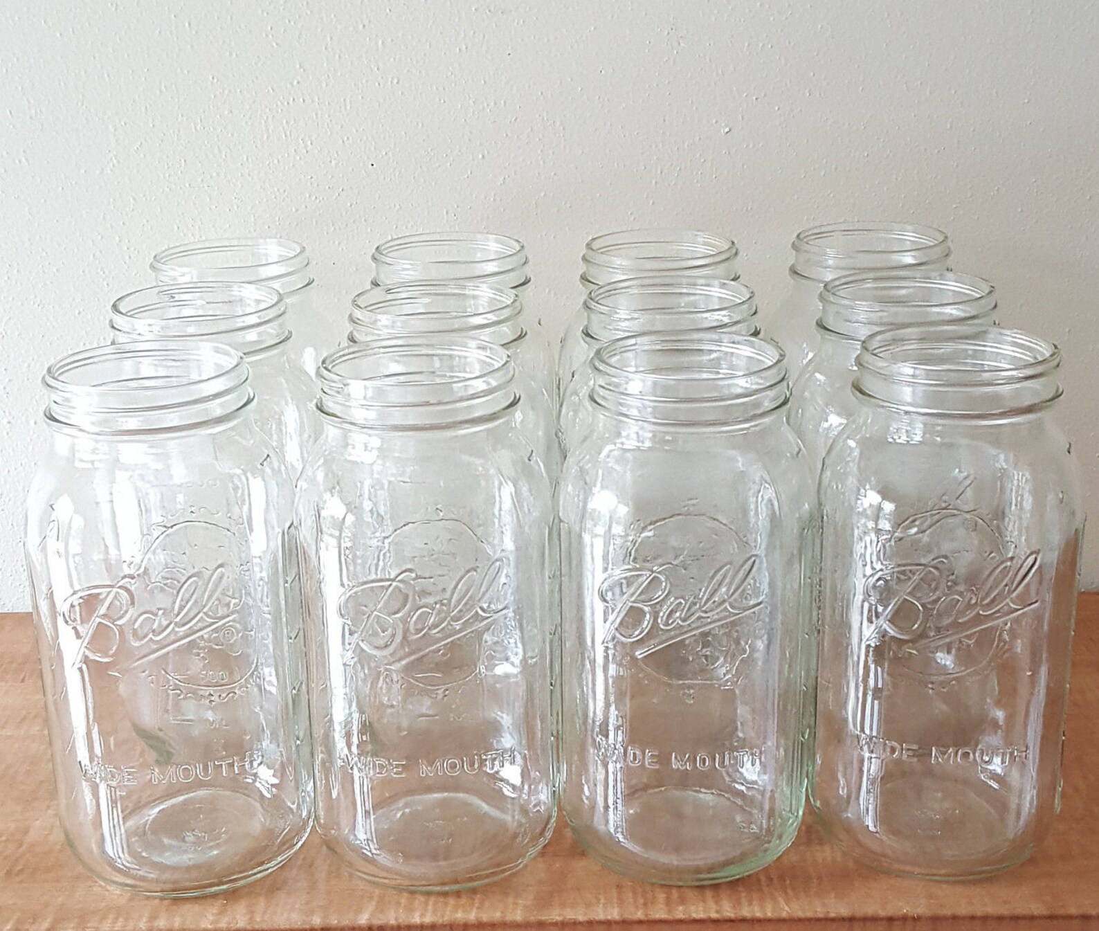 Vintage Canning Jars Ball Jars 1/2 Gallon Ball Canning Jars Etsy