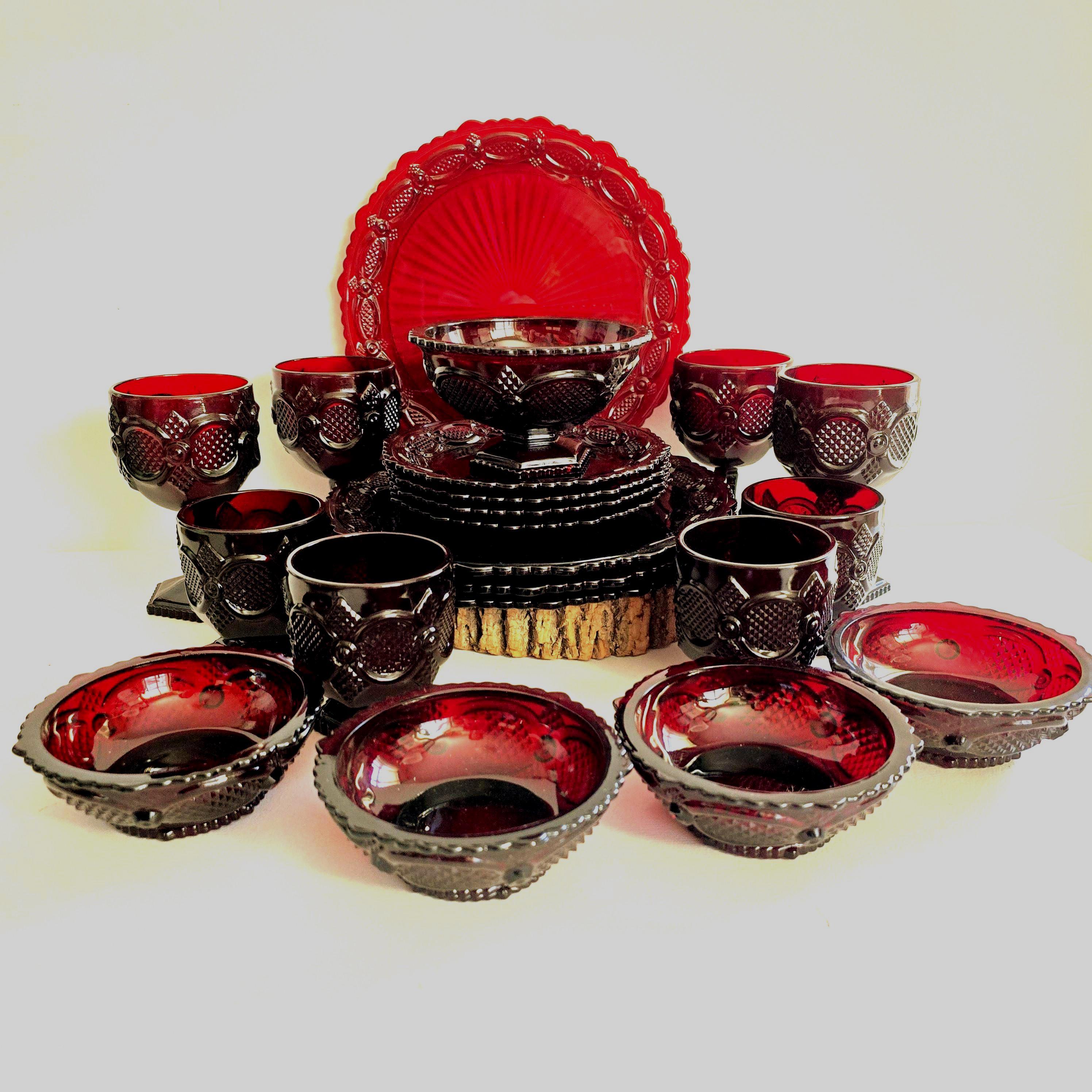 Avon Dinnerware Set - Etsy