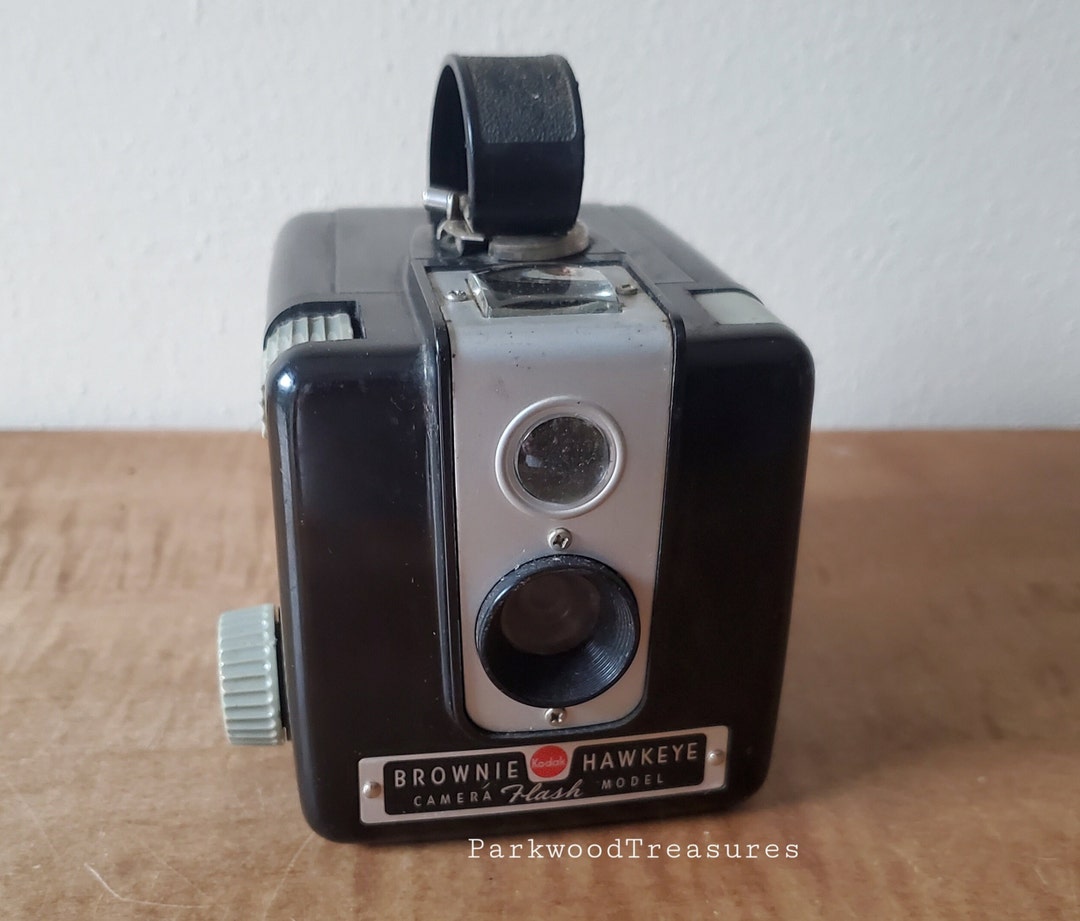 Vintage Kodak Brownie Hawkeye Box Camera Flash Model - Etsy