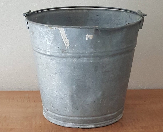 Galvanized pail deals