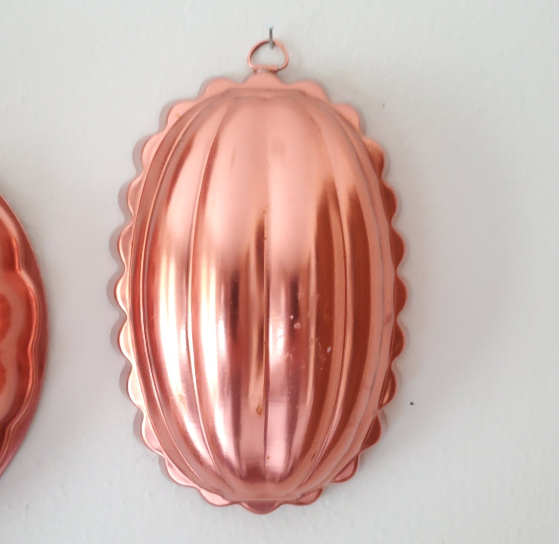 Vintage Copper Jello Molds Kitchen Wall Decor 5 Pieces Etsy