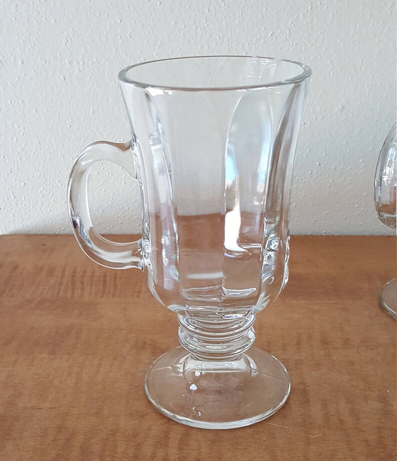 Vintage Libbey Irish Coffee Mugs Milan Set of 6 Etsy