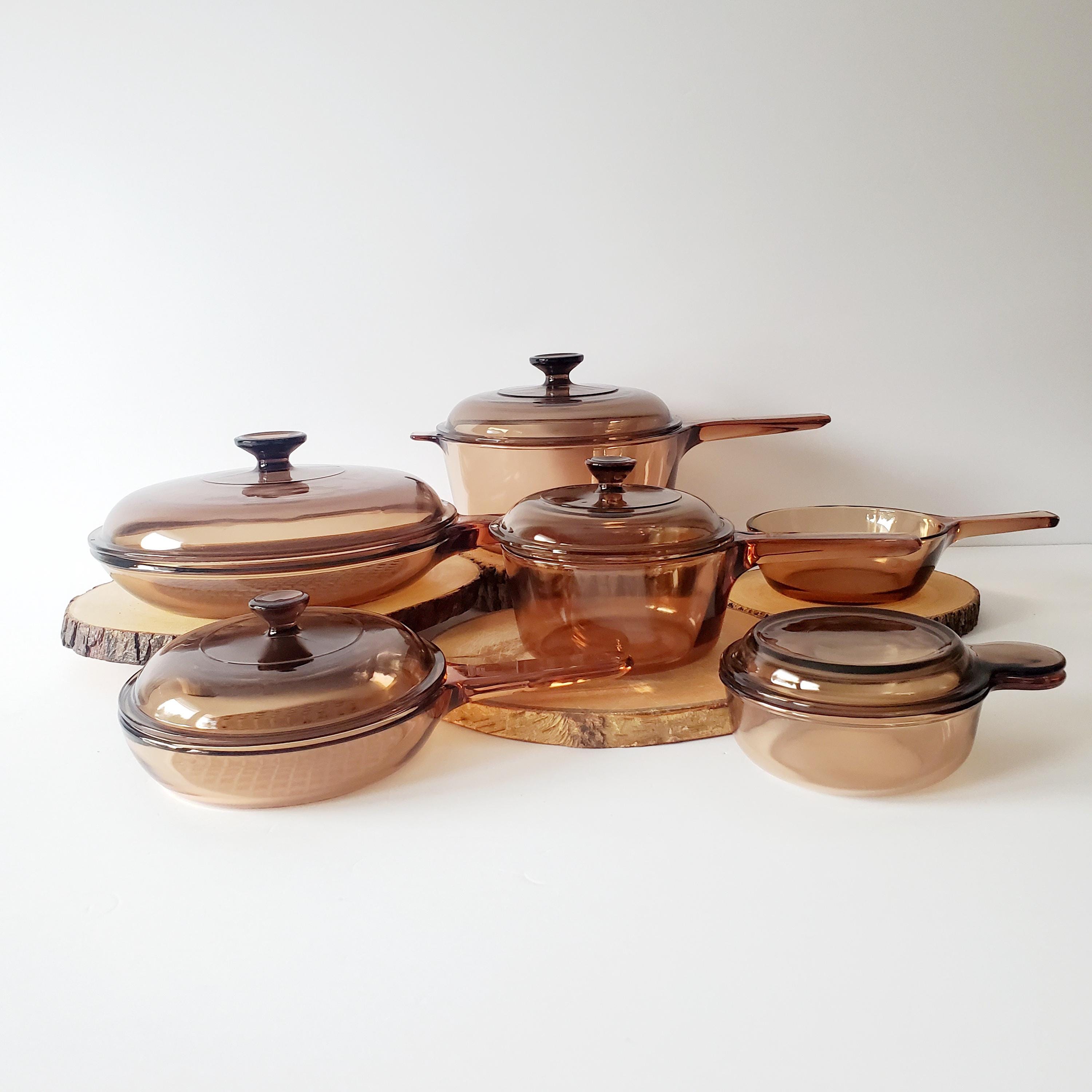 Pyrex glass cookware discount