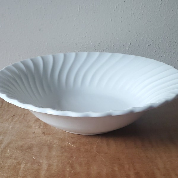 Sheffield White Swirl China Etsy