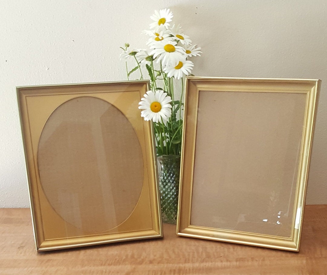 Vintage 8x10 Shadow Box Gold Metal Frame Price is per Frame Etsy