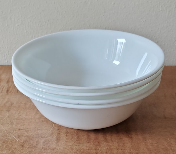 Corelle white cereal bowls hot sale