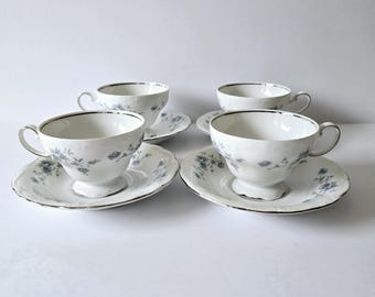 Vintage Johann Haviland Blue Garland China Set 21 Piece Service