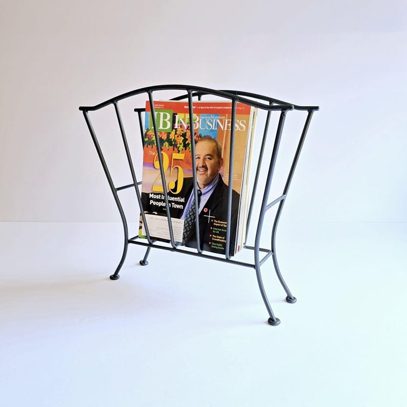 Vintage Magazine Rack - Etsy