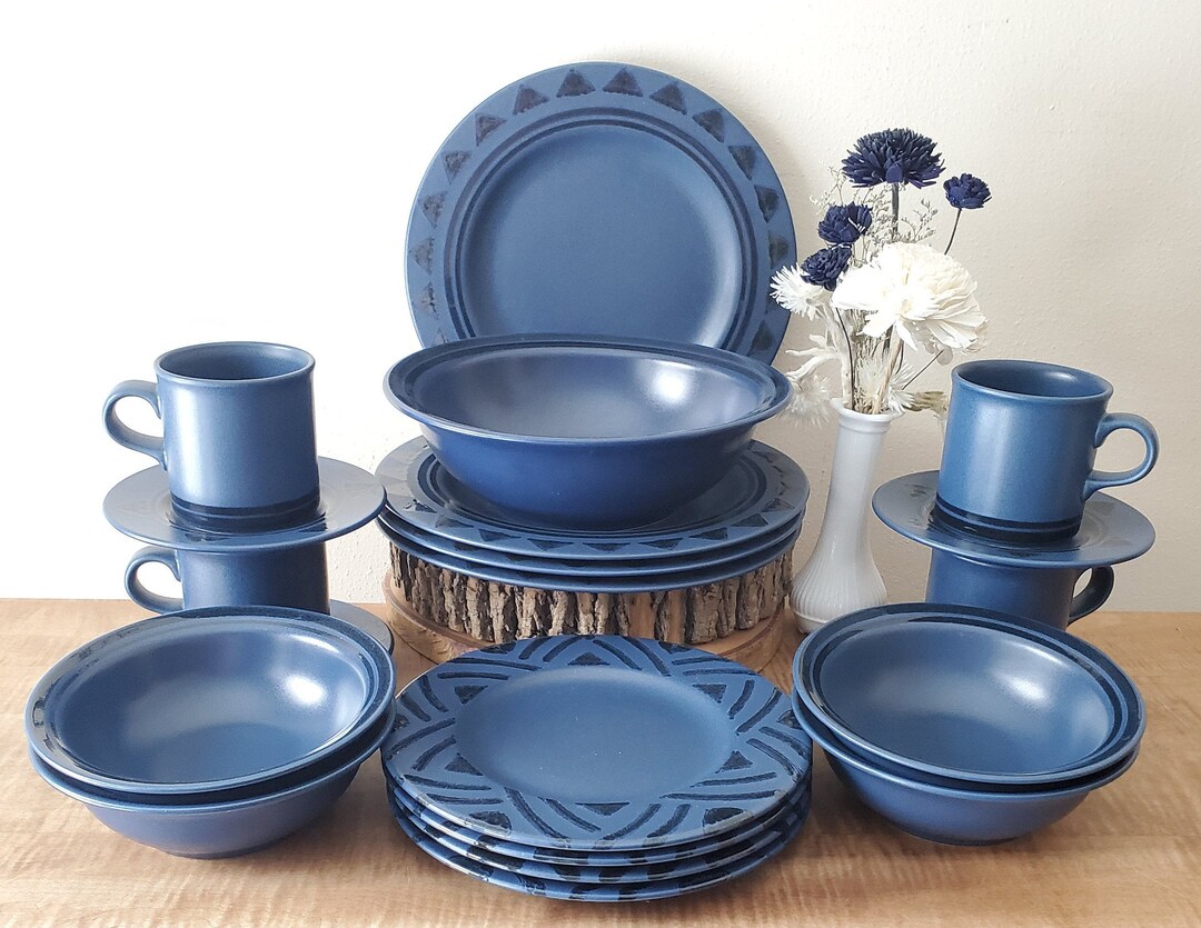 Vintage Pfaltzgraff Dinnerware Morning Light Dinnerware 21 Piece Set