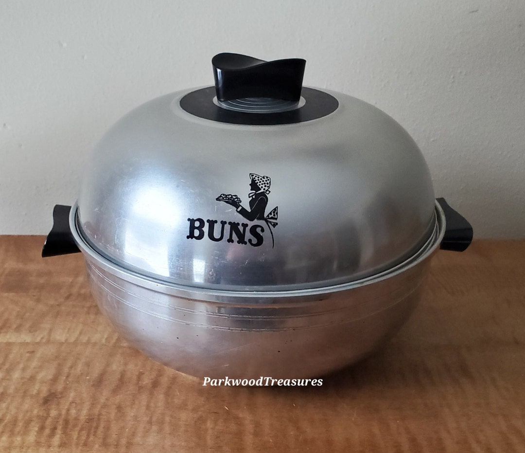 Vintage Aluminum Bun Warmer West Bend Bun Warmer West Bend Etsy