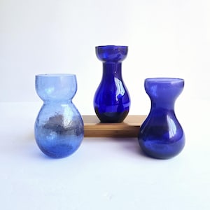 bulb forcing vase vintage glass bulb starter vase, Hyacinths vase (choice, price is for one vase)