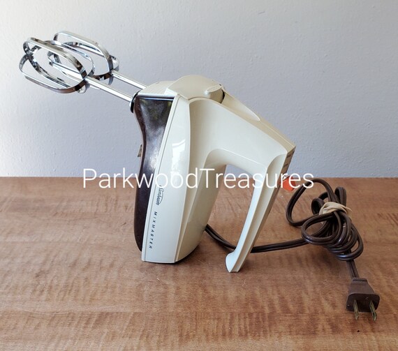 Vintage Electric Hand Mixer Sunbeam Hand Held Mixer New Etsy