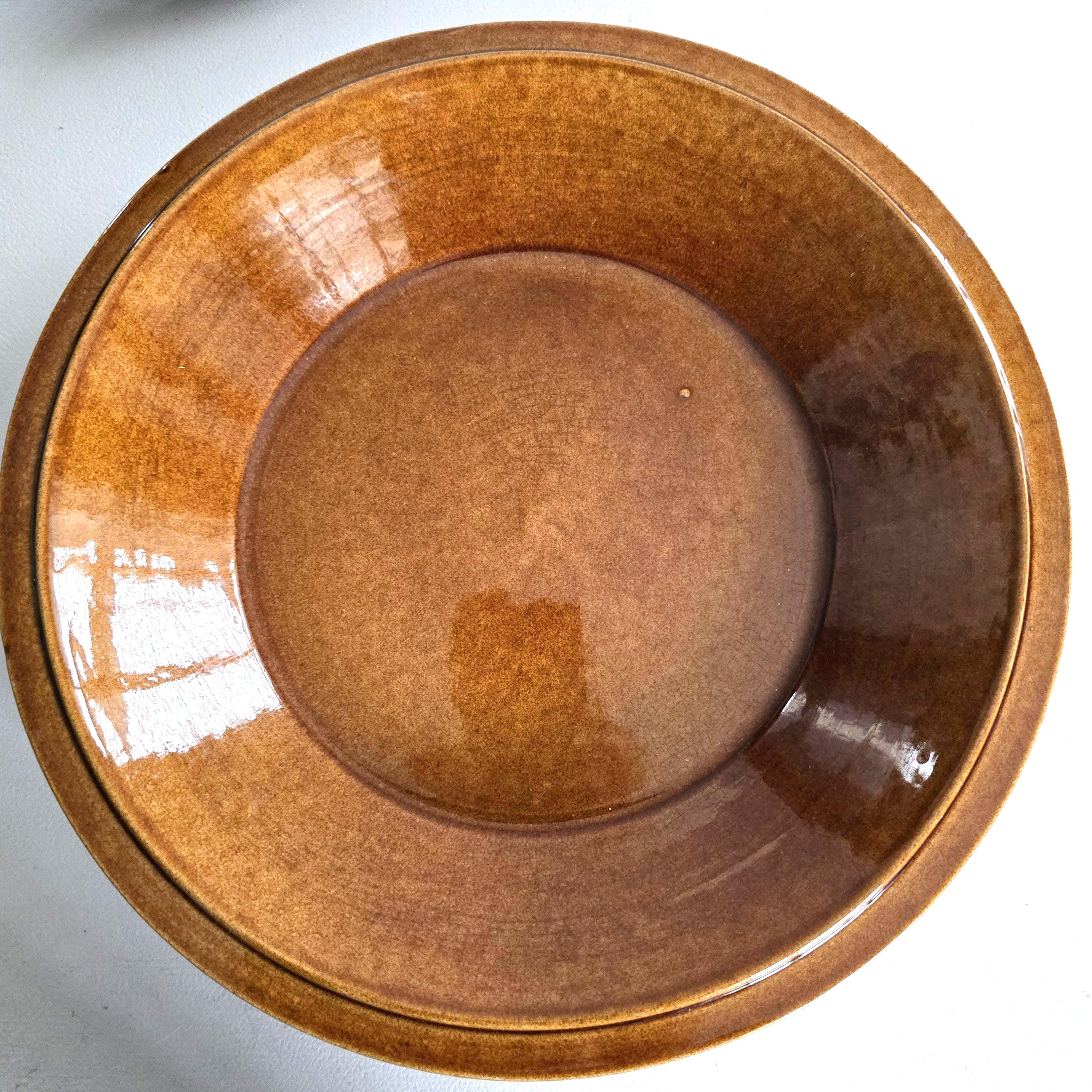 Vintage Ceramic Pie Plate & Lid Apple Pie Dish - Etsy