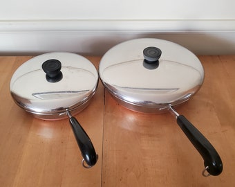 Buy Set of Four Vintage Revere Ware Copper Clad Cookware Online at  desertcartKUWAIT