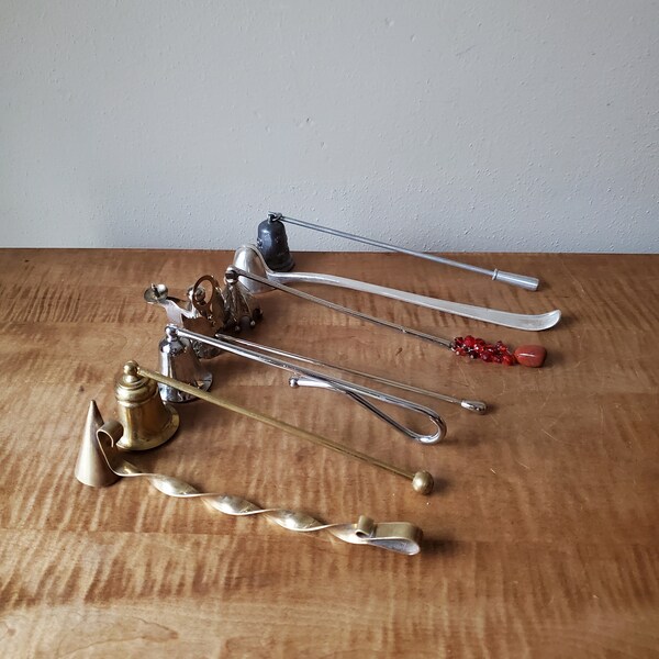 Brass Candle Snuffer Etsy