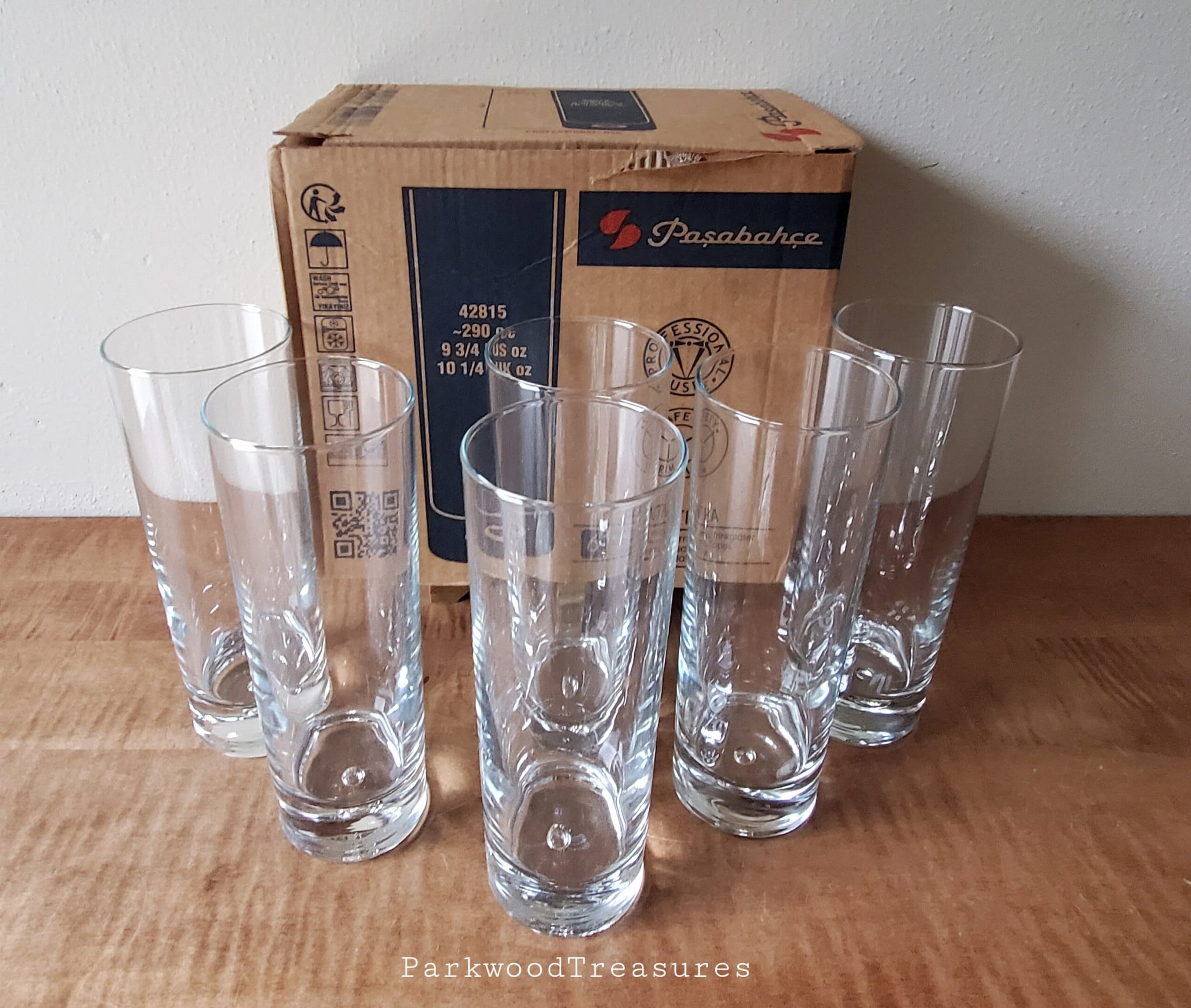 Handmade Collins Glass — GlassblowerBen Hand-blown Glasses