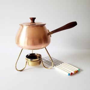 Fondue Set, Vintage Fondue Pot