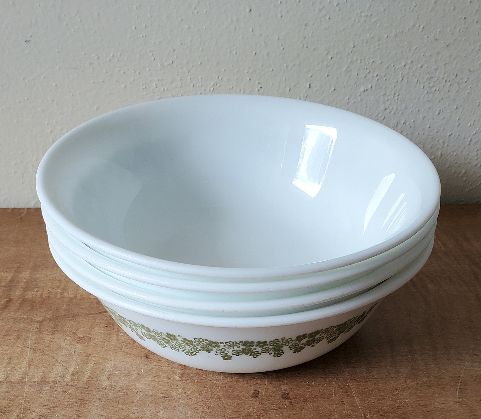 Vintage Corelle Spring Blossom Dinnerware Set 25 Piece Service for 4 - Etsy