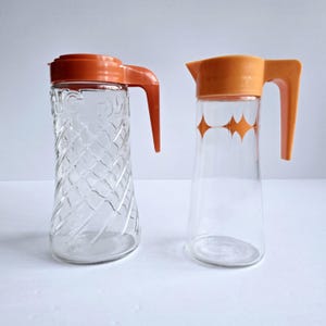 Tang orange juice pitcher choice of vintage Tang pitchers