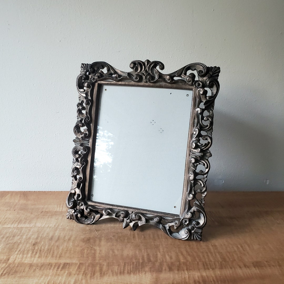 Vintage 8 X 10 Ornate Resin Frame Etsy