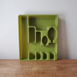 Vintage Rubbermaid Silverware Utensil Tray