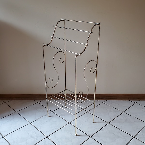 Vintage Towel Rack Etsy