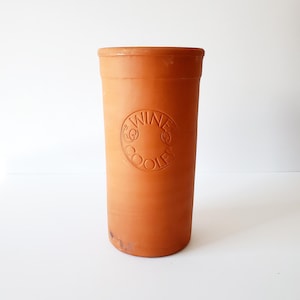 Terracotta wine cooler vintage wine chiller