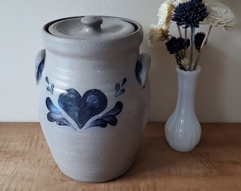 Rowe Pottery Works 陶器キャニスター Vintage Rowe Pottery Works Canister, 7