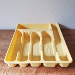 Vintage Rubbermaid Silverware Utensil Tray