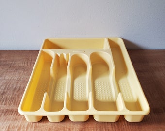 Vintage Rubbermaid Silverware Utensil Tray