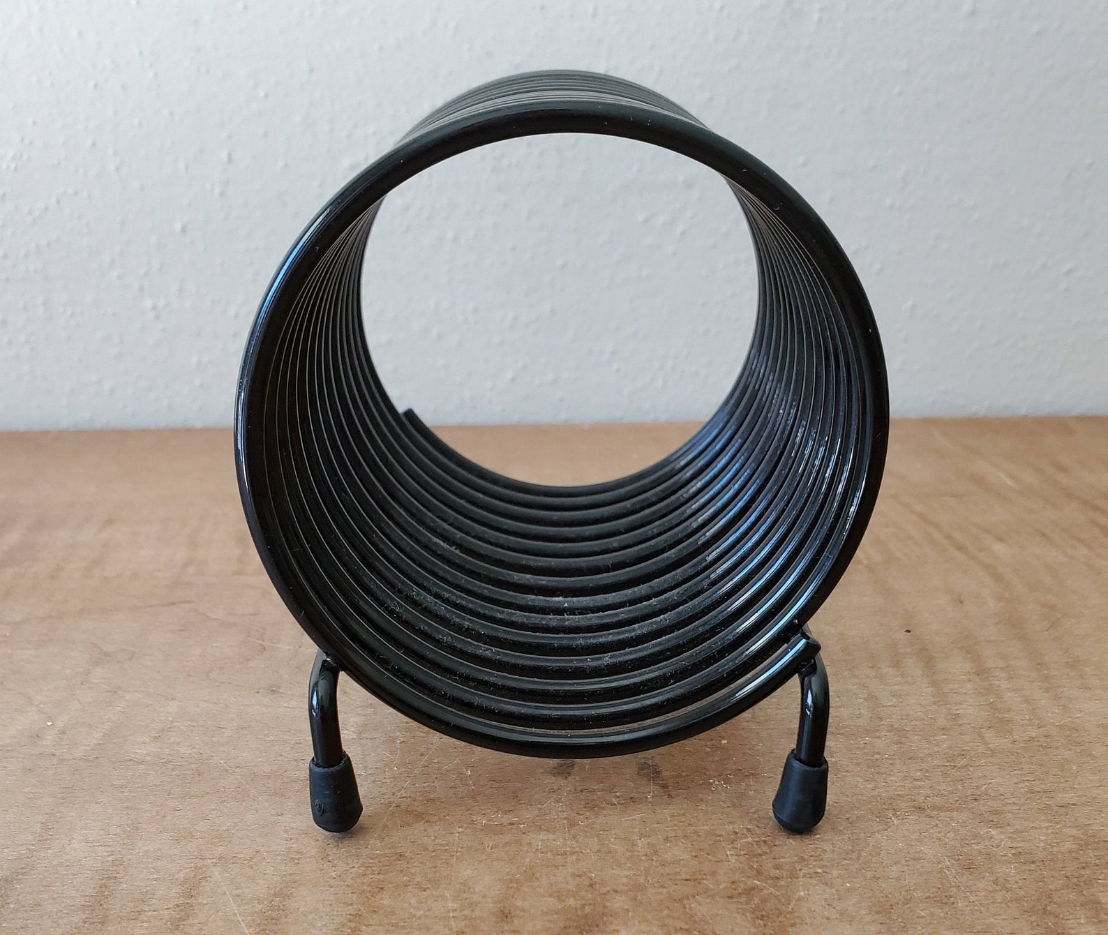 Vintage Spiral Metal Letter Holder Note Bill Holder Etsy