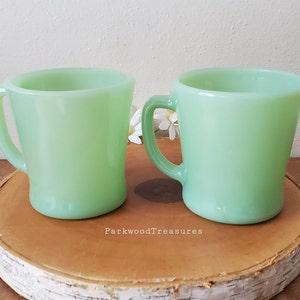Fire King Jadeite Mug - Etsy