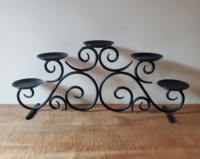 Vintage Fireplace Insert, Fireplace Candelabra, Table Centerpiece Candelabra, Modern Decor Ideas