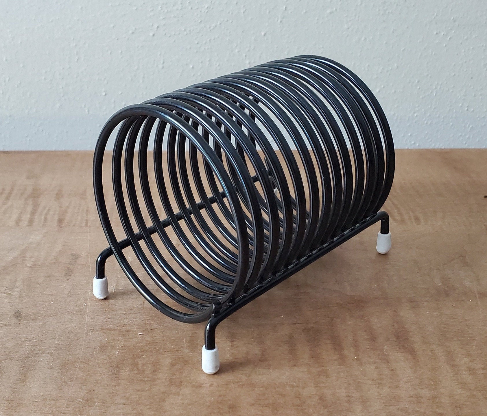 Vintage Spiral Metal Letter Holder Note Bill Holder Etsy