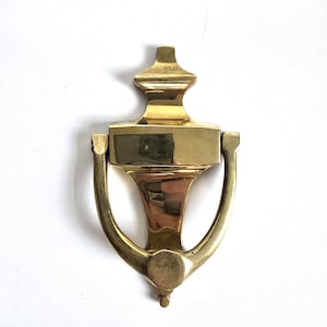 solid brass door knocker vintage classic and heavy duty front door hardware