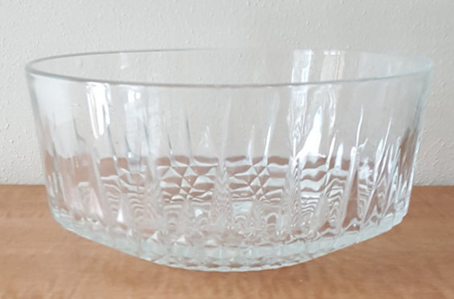 Vintage Arcoroc Glass Bowls Set of 5 Glass Salad Bowls Etsy