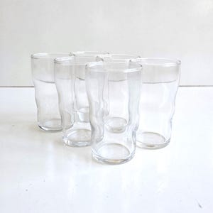 6 Vintage Juice Glasses: Libbey Governor Clinton Diner Glassware