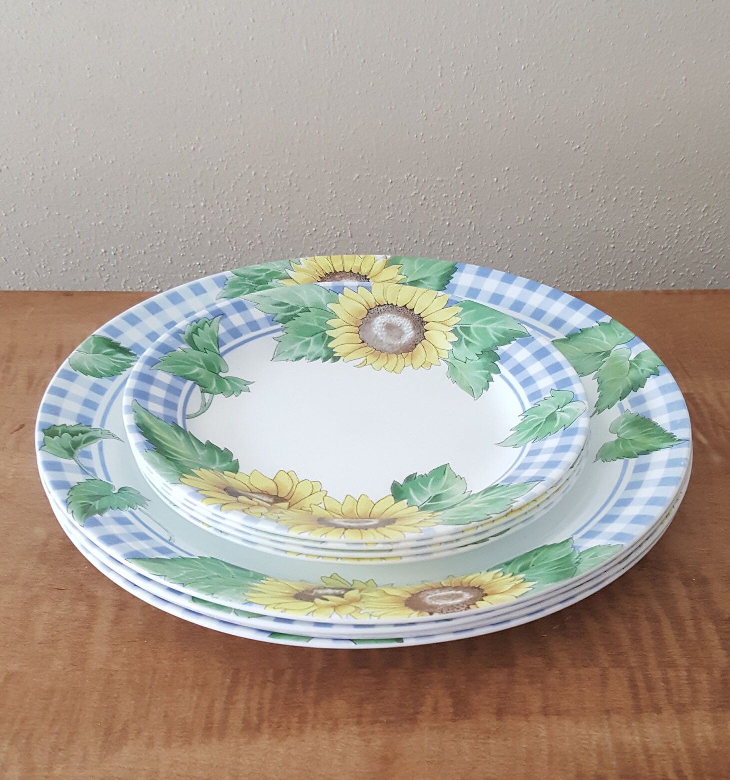 Vintage Corelle Sunsations Dinnerware 21 Piece Set for 4 Etsy Canada