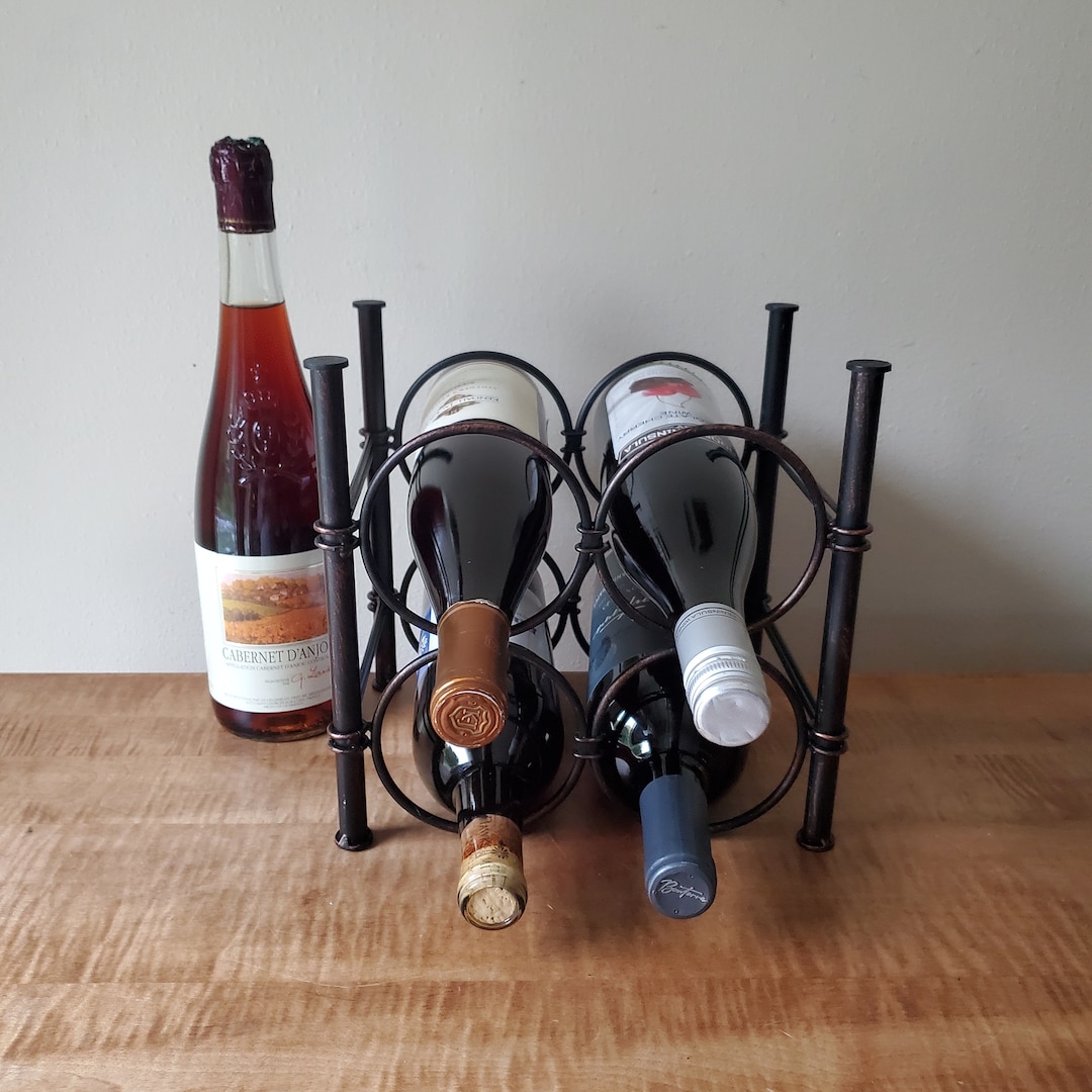 Vintage Wine Rack, Small Space Wine Rack Etsy