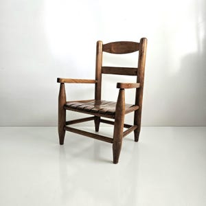 Antique Child&#39;s Chair, Wooden Toddler Chair, Vintage Photo Op Kids Chair, Antique Furniture, Cottage Farmhouse Design