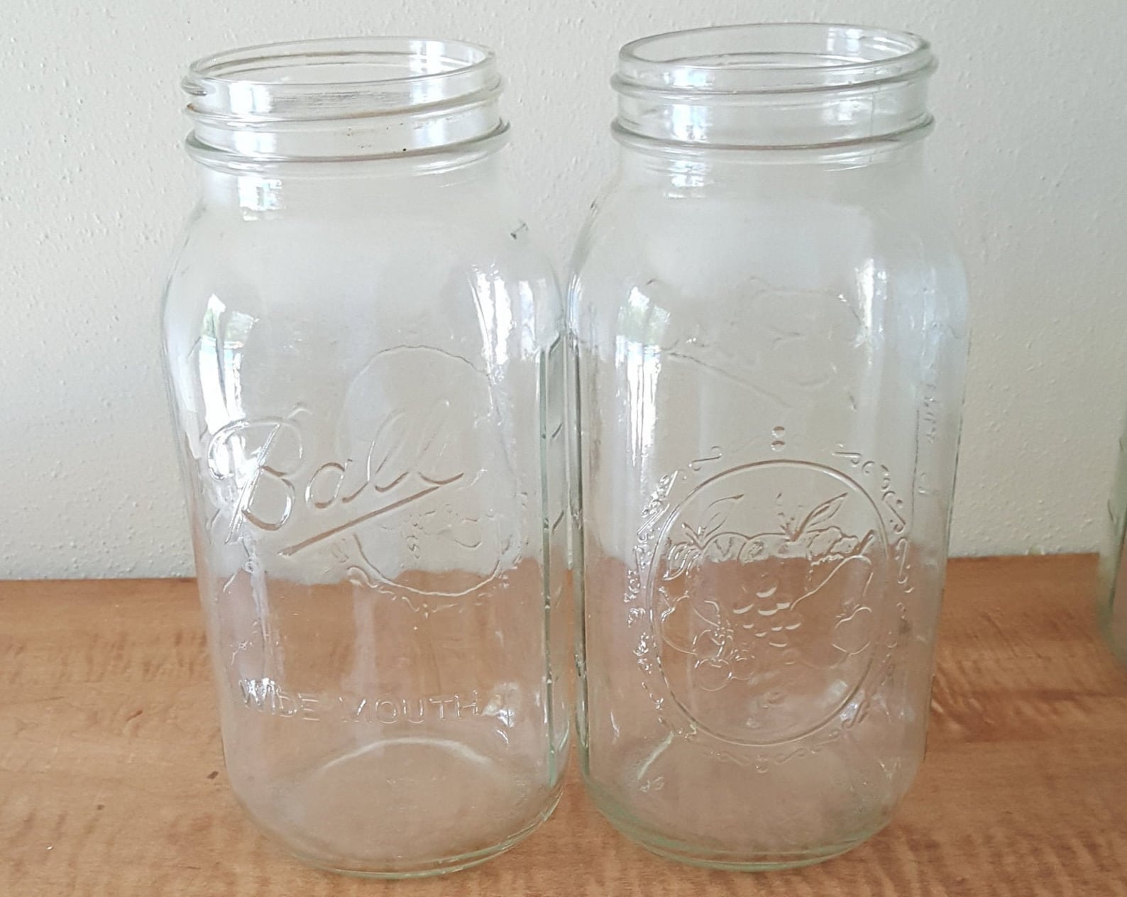 Vintage Canning Jars Ball Jars 1/2 Gallon Ball Canning Jars Etsy