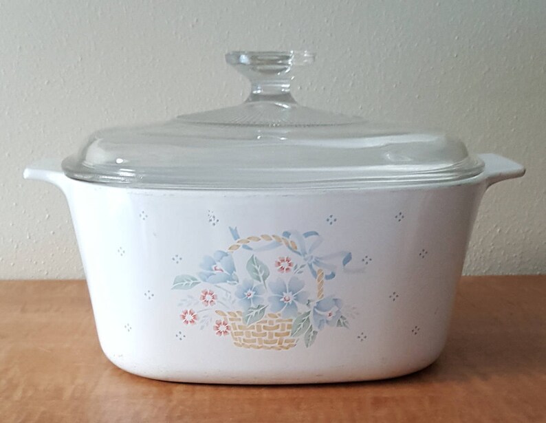 Vintage Corning Ware Country Cornflower Casserole/Set of 3 Etsy