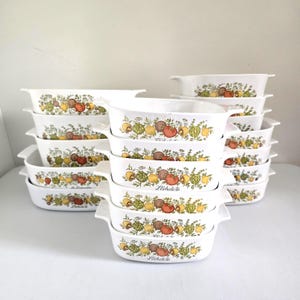 Corning Ware Spice of Life casseroles choice (no lids) priced individually