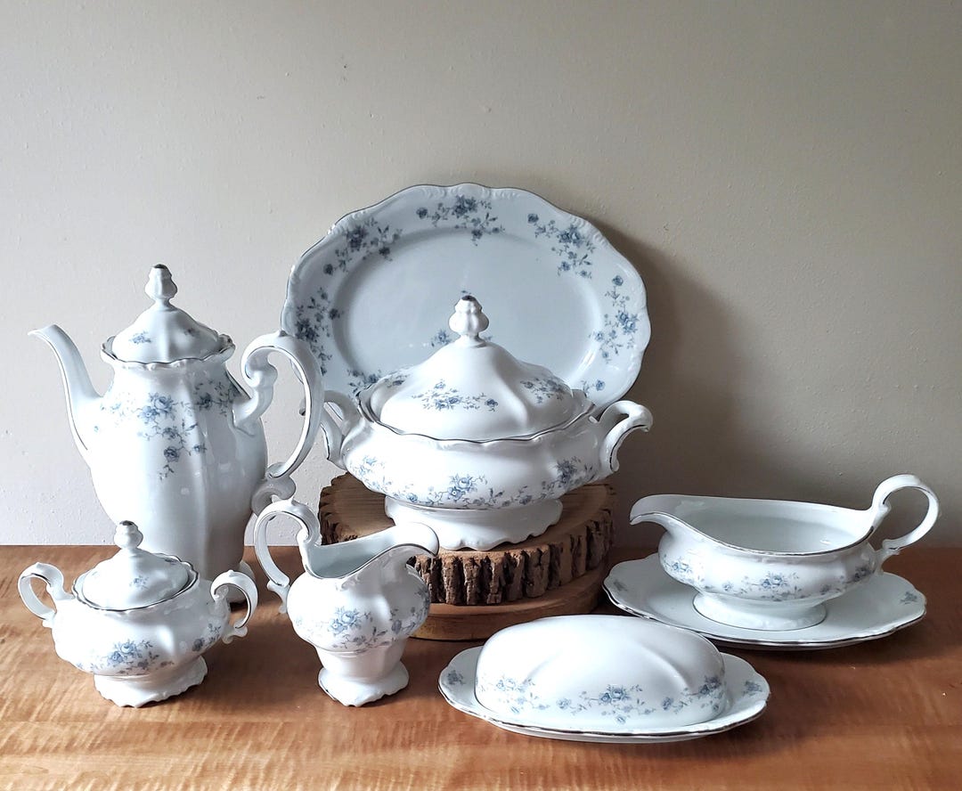 Johann Haviland Blue Garland China Dinnerware Choice of Vintage