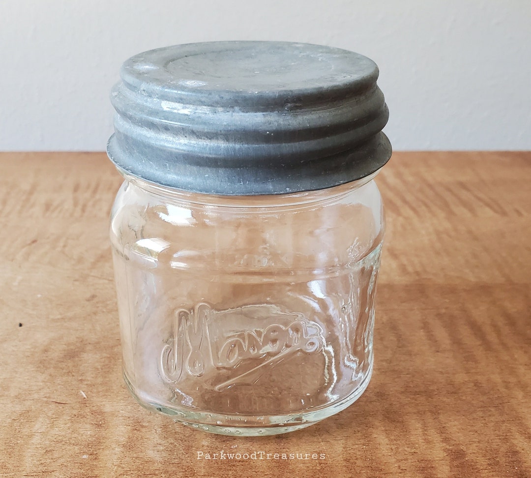 Antique Canning Jar Drey Jar Fruit Jar 1/2 Pint Etsy