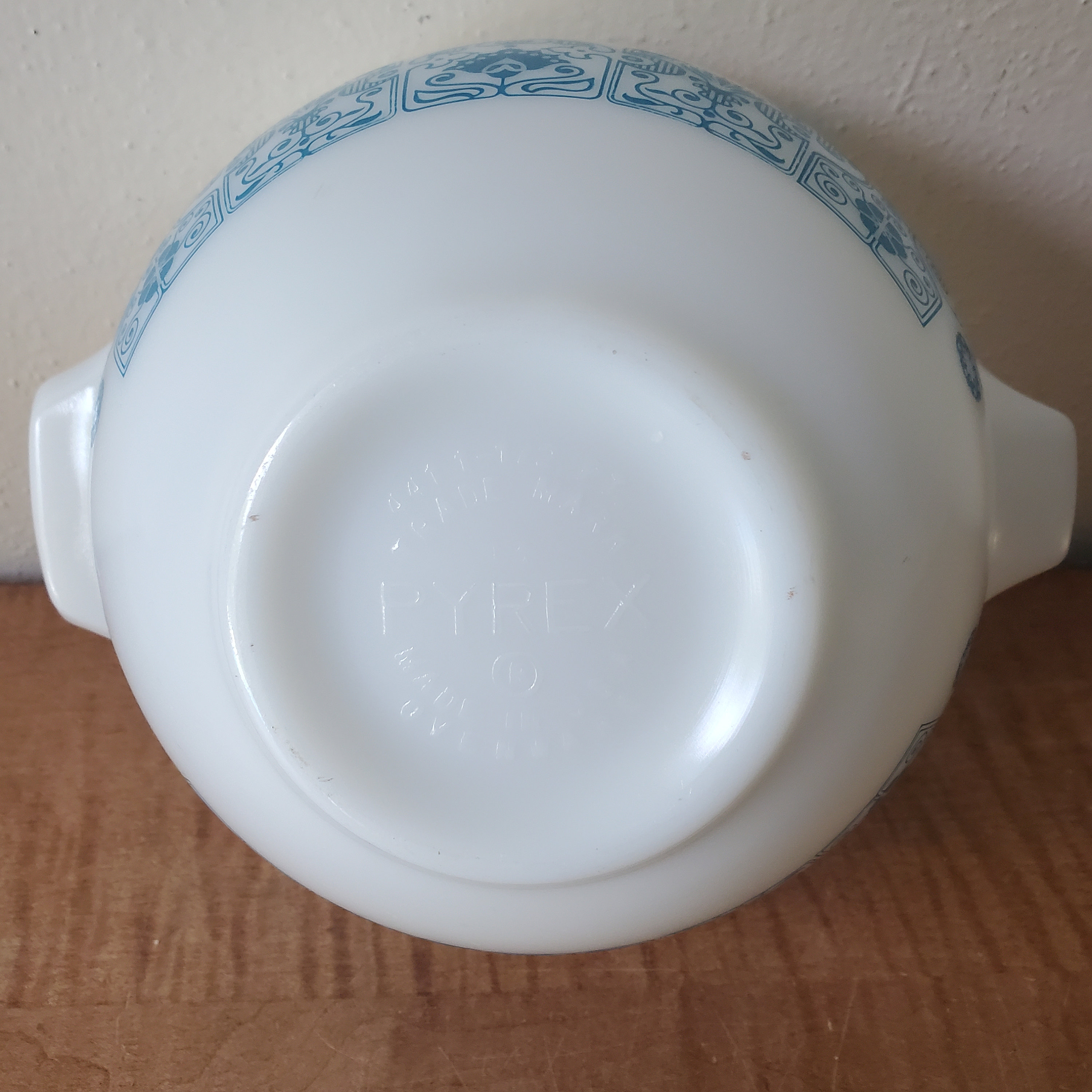 Vintage Pyrex #441 Horizon Blue 1.5 Pint Cinderella Mixing Bowl